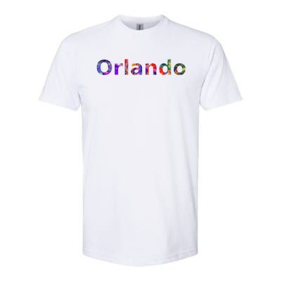 Orlando Floral Power Softstyle® CVC T-Shirt