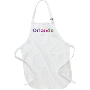 Orlando Floral Power Full-Length Apron With Pockets