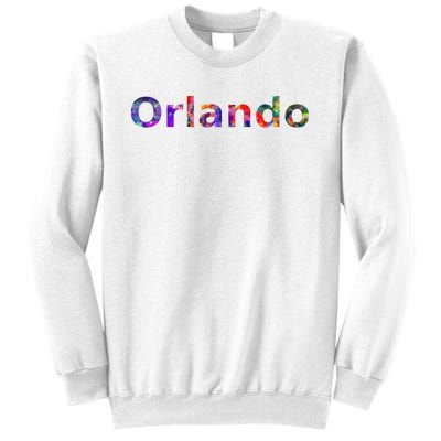 Orlando Floral Power Sweatshirt