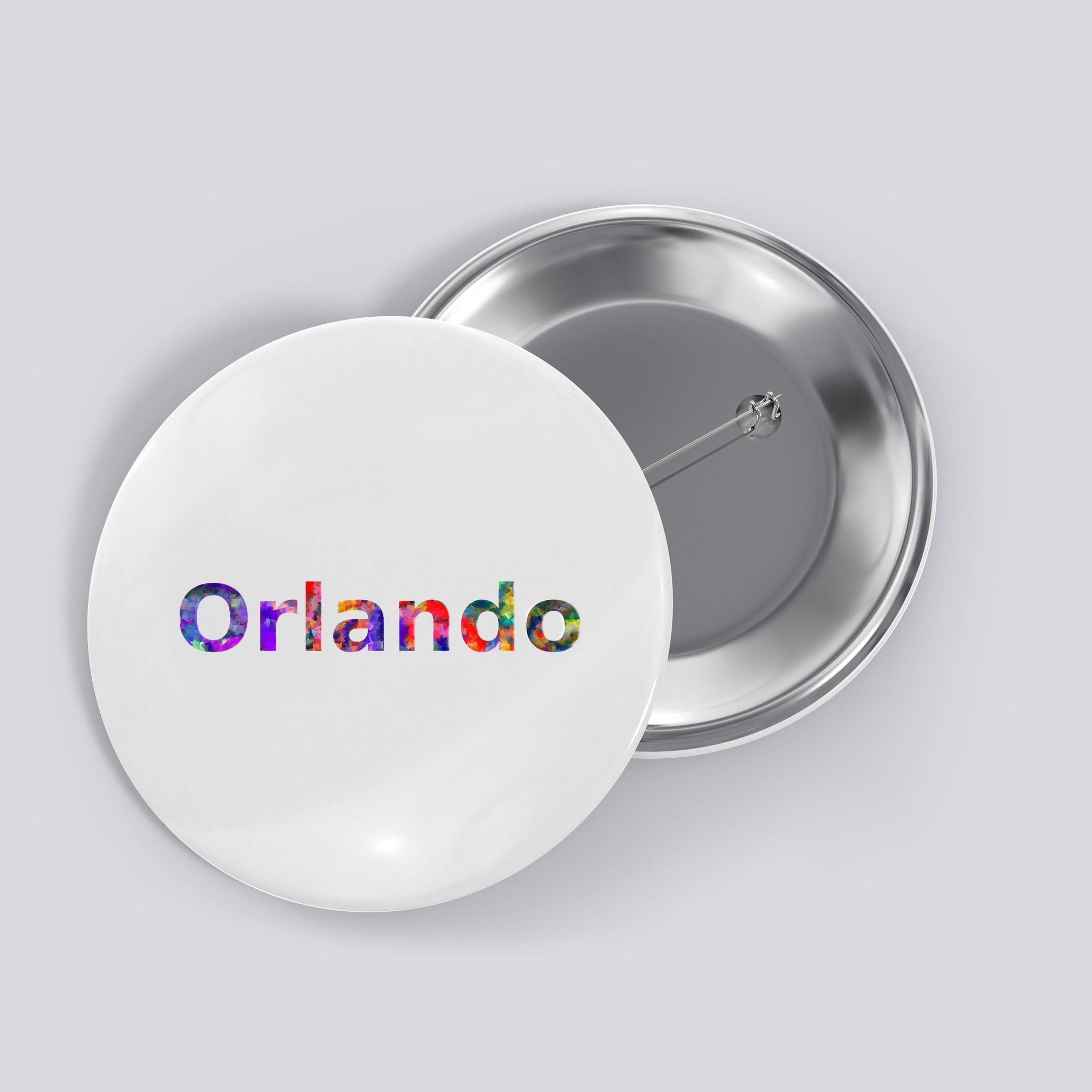 Orlando Floral Power Button