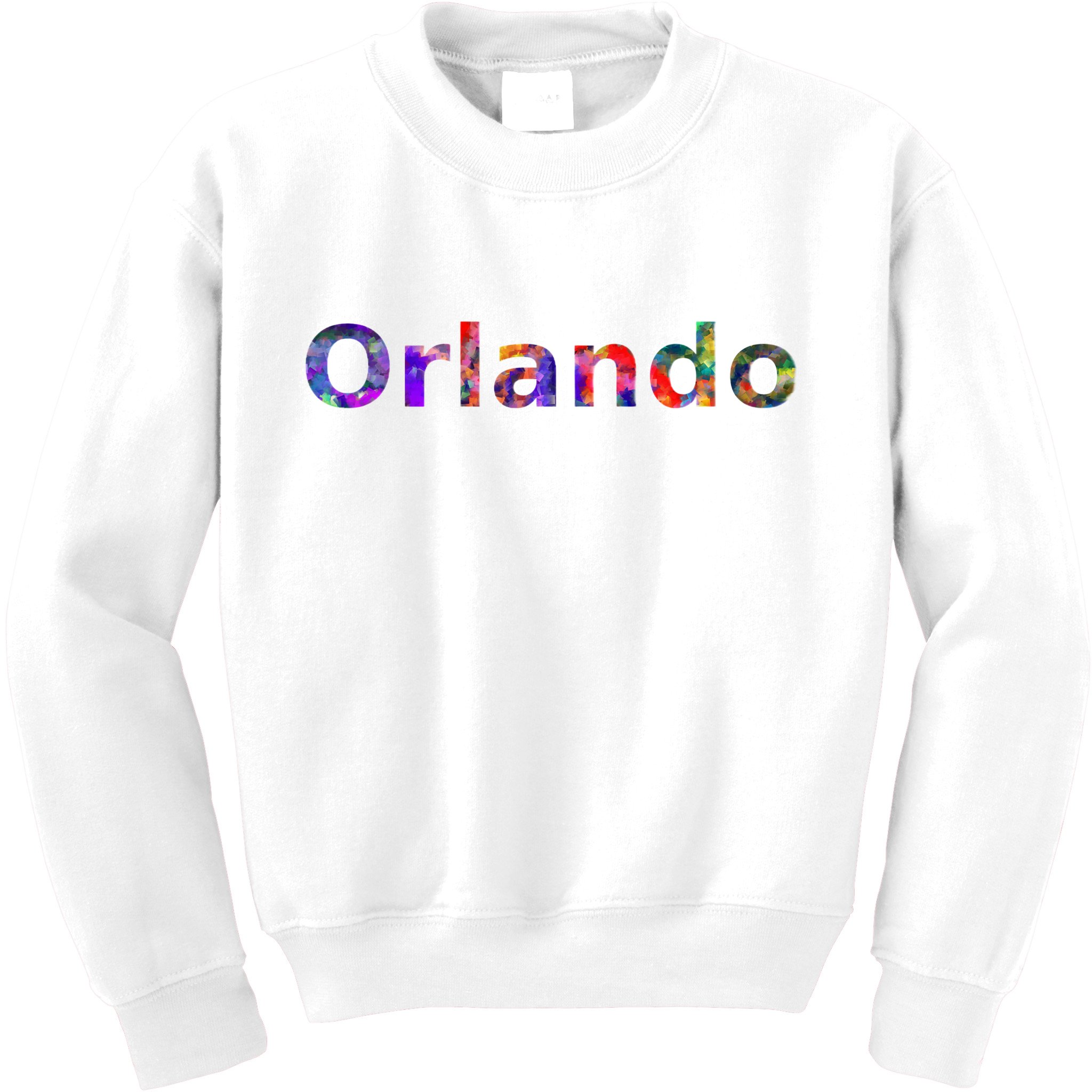 Orlando Floral Power Kids Sweatshirt