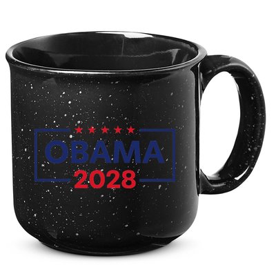 Obama For President 2028 Obama 2028 15oz Campfire Ceramic Mug