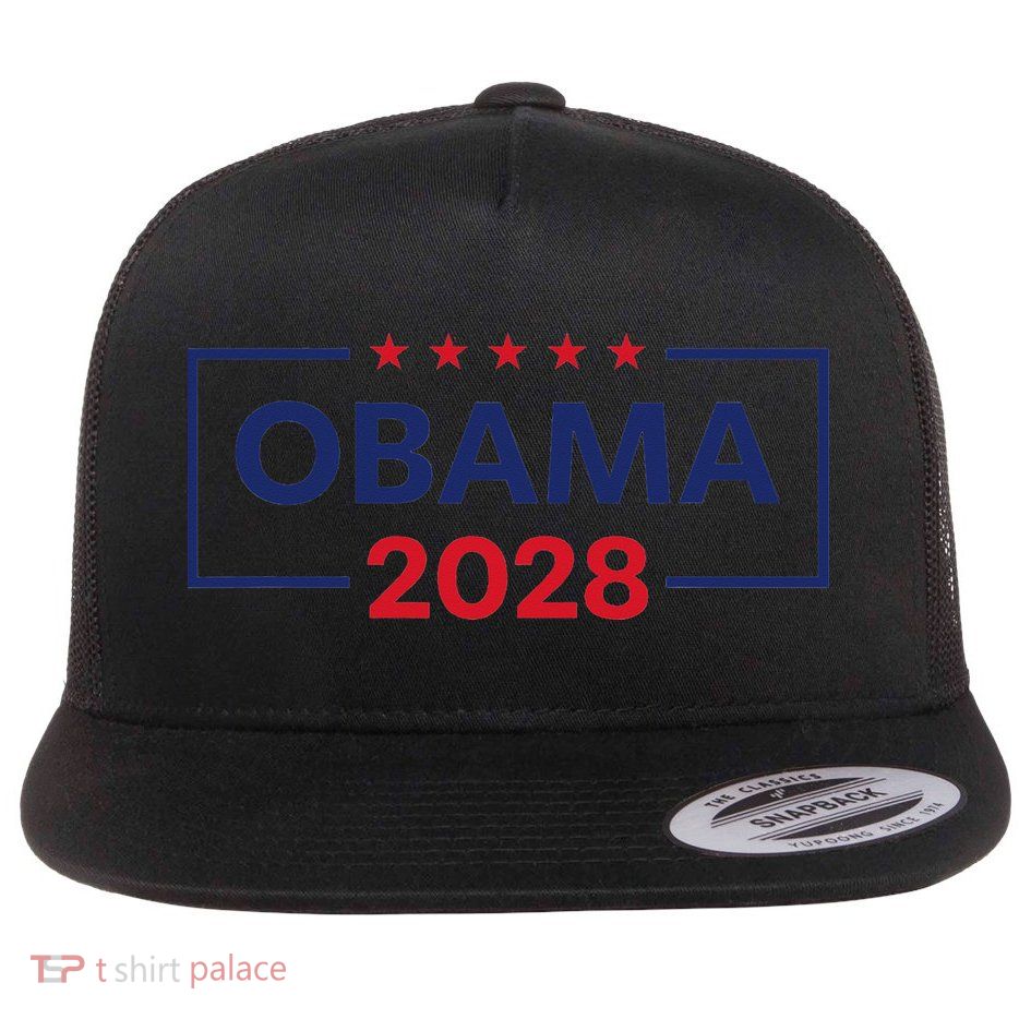 Obama For President 2028 Obama 2028 Flatbill Hat