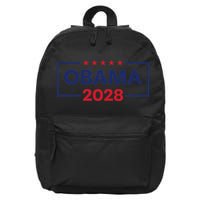 Obama For President 2028 Obama 2028 16 in Basic Backpack