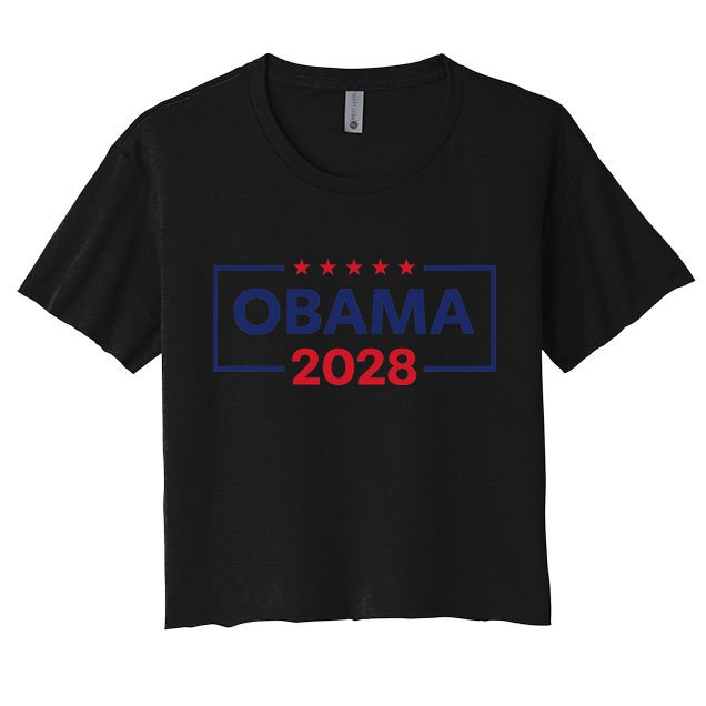 Obama For President 2028 Obama 2028 Crop Top