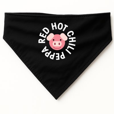 Oink Funny Pink Pig For Kids Cute Gift USA-Made Doggie Bandana