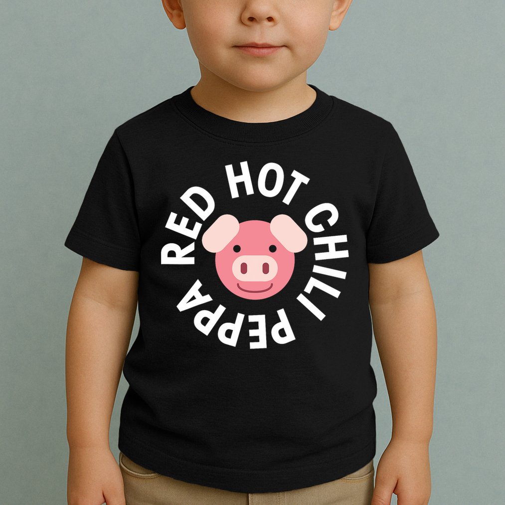 Oink Funny Pink Pig For Kids Cute Gift Toddler T-Shirt