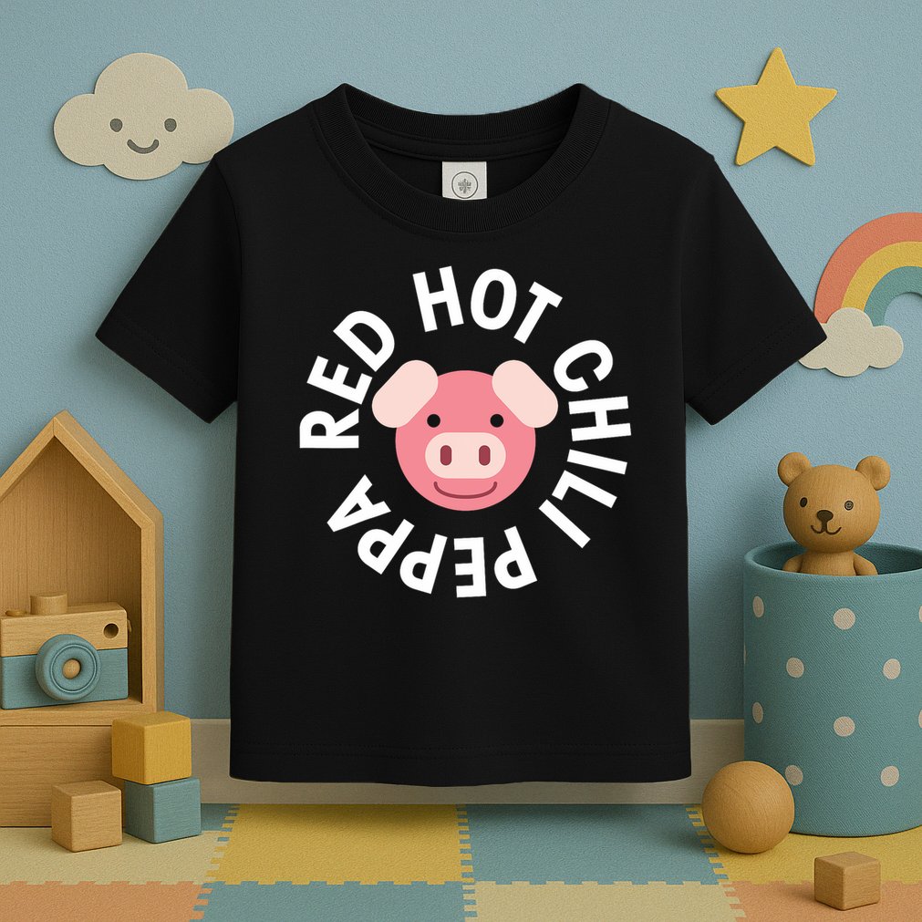 Oink Funny Pink Pig For Kids Cute Gift Toddler T-Shirt