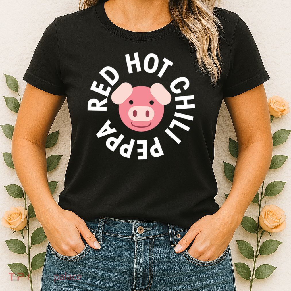 Oink Funny Pink Pig For Kids Cute Gift Womens T-Shirt