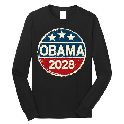 Obama For President 2028 Obama 2028 Long Sleeve Shirt