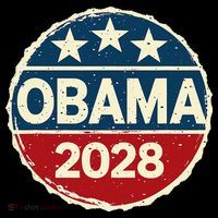Obama For President 2028 Obama 2028 Apron