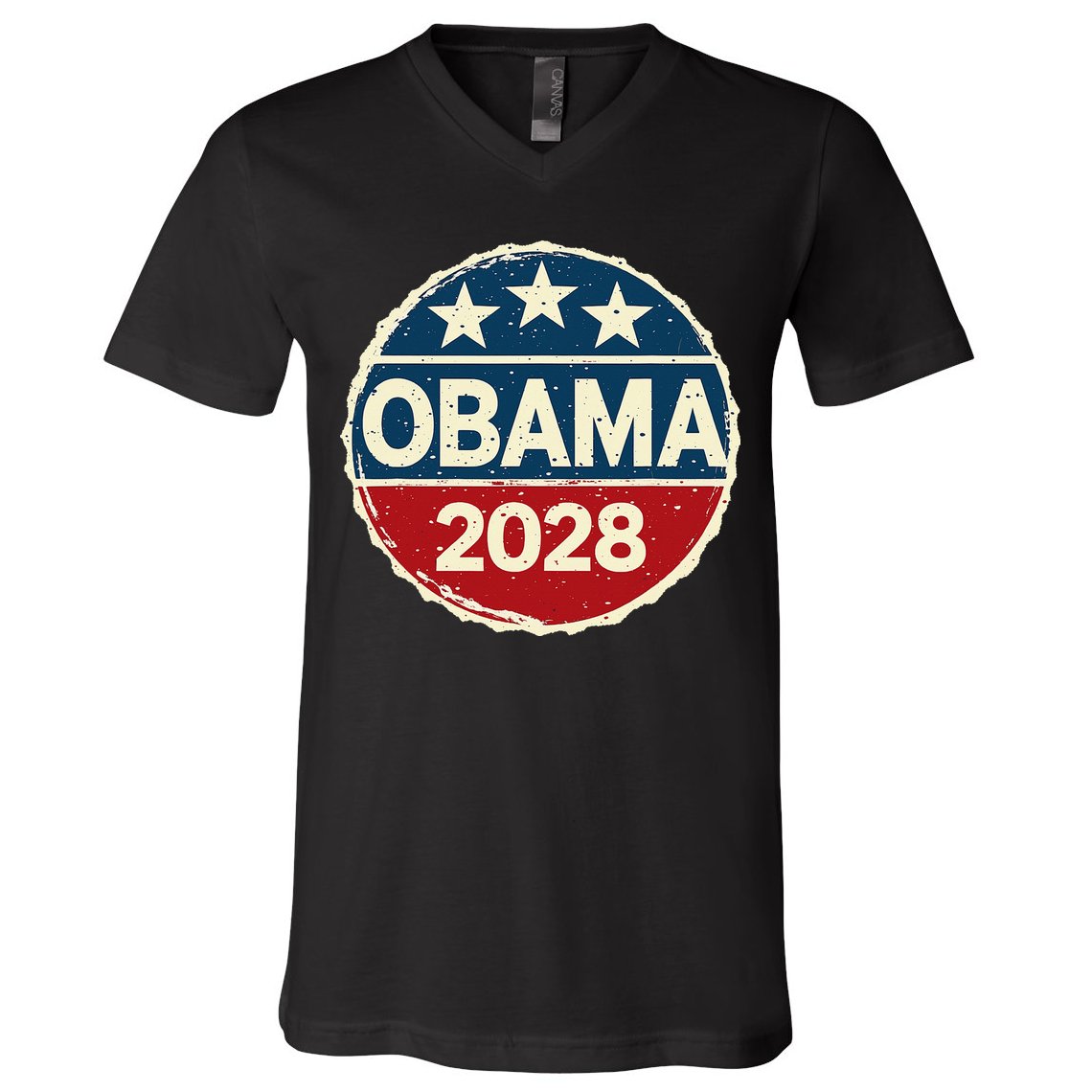 Obama For President 2028 Obama 2028 V-Neck T-Shirt