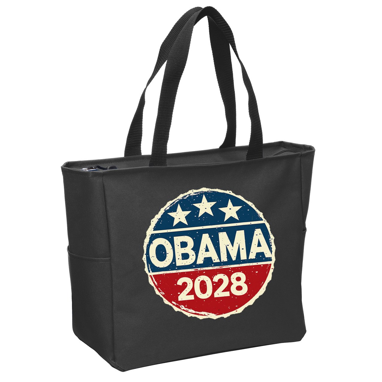 Obama For President 2028 Obama 2028 Zip Tote Bag