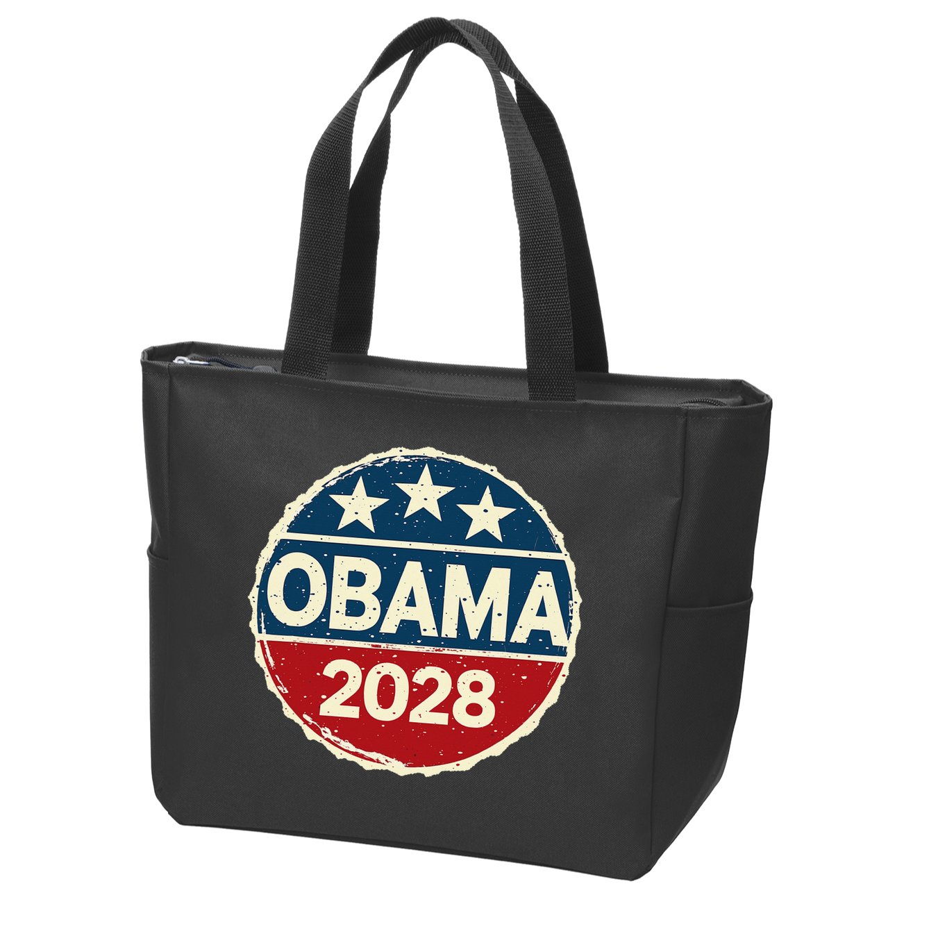 Obama For President 2028 Obama 2028 Zip Tote Bag
