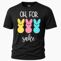 Oh For Peeps Sake Easter Funny Cute Cooling Performance Crew T-Shirt