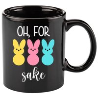 Oh For Peeps Sake Easter Funny Cute 11oz C Handle Ceramic Mug