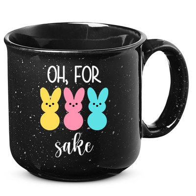 Oh For Peeps Sake Easter Funny Cute 15oz Campfire Ceramic Mug