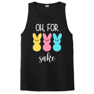 Oh For Peeps Sake Easter Funny Cute PosiCharge Competitor Tank