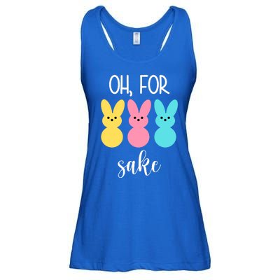 Oh For Peeps Sake Easter Funny Cute Ladies Essential Flowy Tank