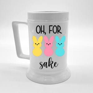 Oh For Peeps Sake Easter Funny Cute Beer Stein