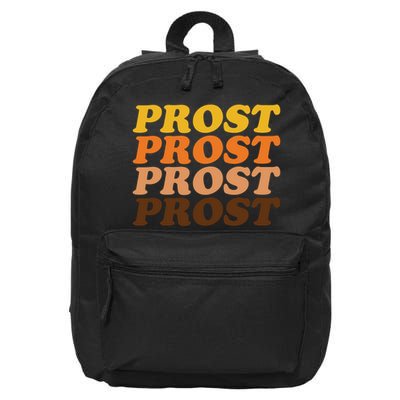Oktoberfest Funny Prost 16 in Basic Backpack
