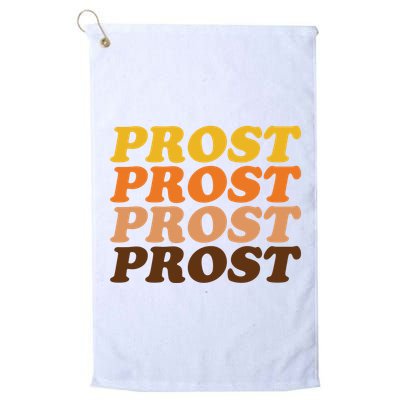 Oktoberfest Funny Prost Golf Towel