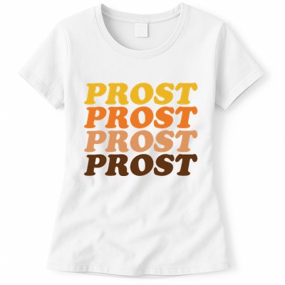 Oktoberfest Funny Prost Womens T-Shirt