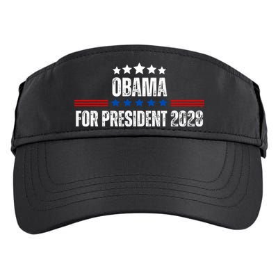 Obama For President 2028 Adult Drive Performance Visor