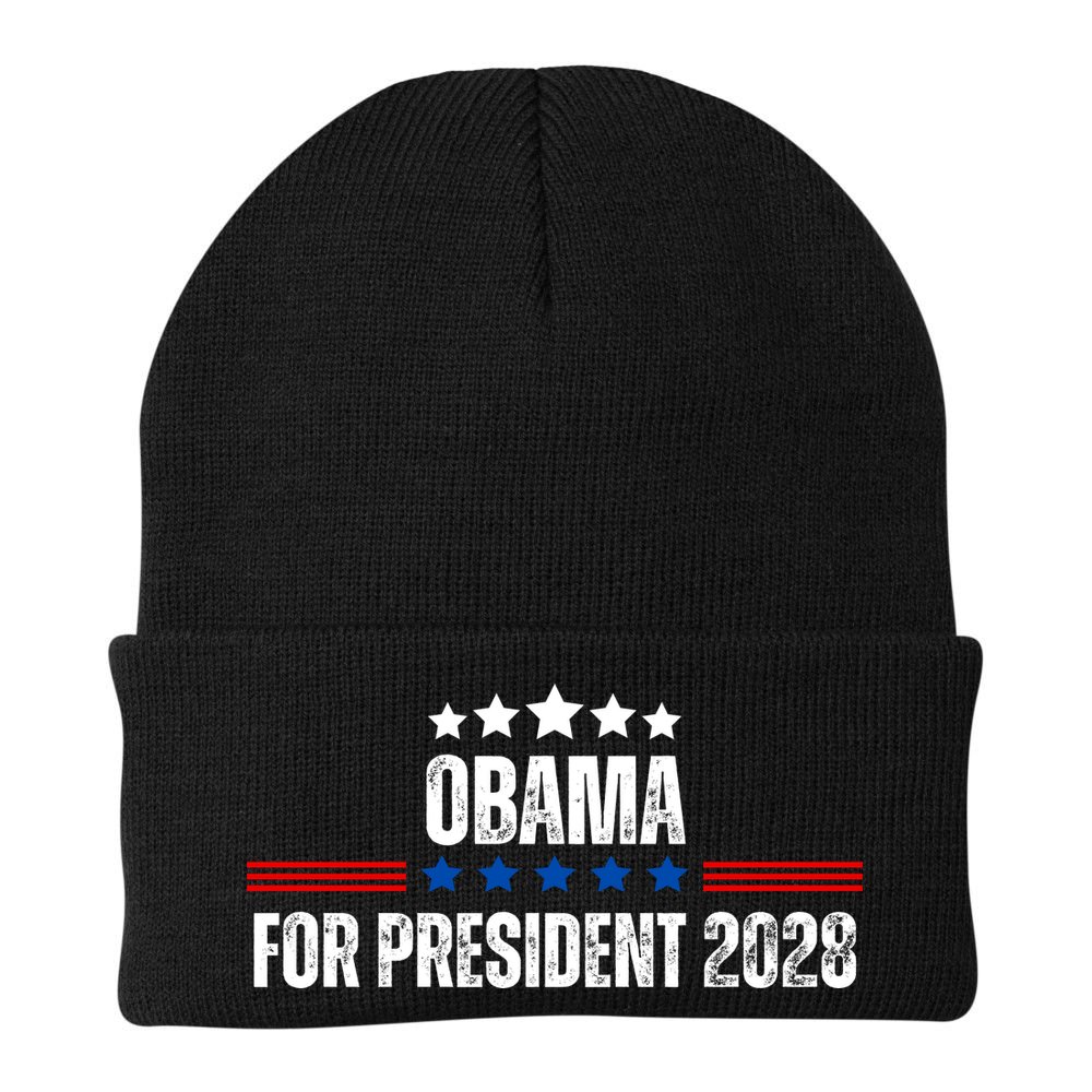 Obama For President 2028 Beanie
