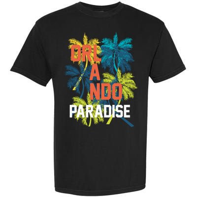 Orlando Florida Paradise Garment-Dyed Heavyweight T-Shirt