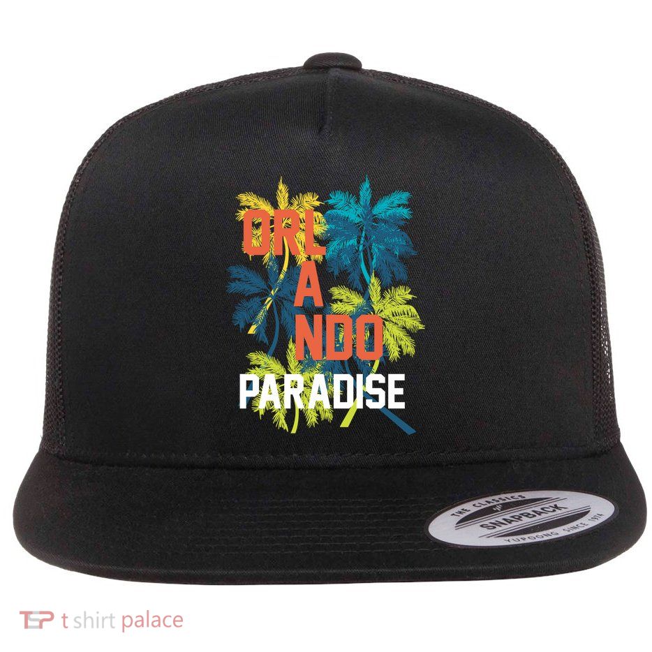 Orlando Florida Paradise Flatbill Hat
