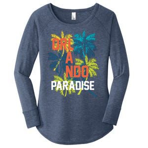 Orlando Florida Paradise Women's Perfect Tri Tunic Long Sleeve Shirt