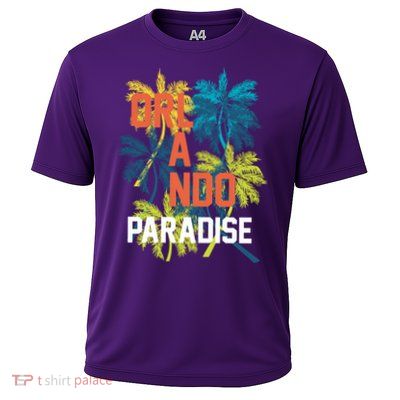 Orlando Florida Paradise Cooling Performance Crew T-Shirt