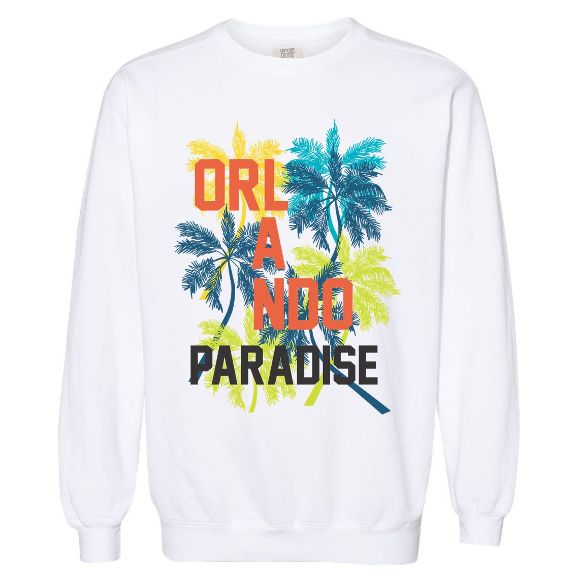 Orlando Florida Paradise Garment-Dyed Sweatshirt