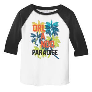 Orlando Florida Paradise Toddler Fine Jersey T-Shirt