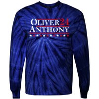 Oliver For President 2024 Tie-Dye Long Sleeve Shirt