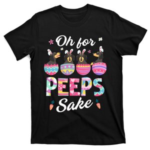 Oh For Peepss Sake Dachshund Easter Daschund Bunny Doxi Dog T-Shirt