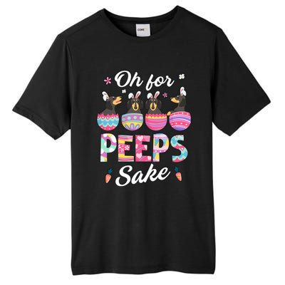 Oh For Peepss Sake Dachshund Easter Daschund Bunny Doxi Dog Tall Fusion ChromaSoft Performance T-Shirt