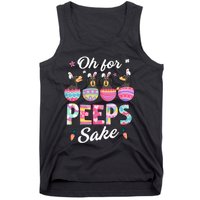 Oh For Peepss Sake Dachshund Easter Daschund Bunny Doxi Dog Tank Top