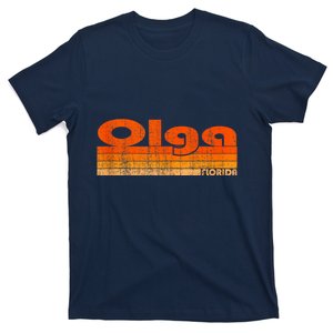 Olga Florida Retro 80s Style Premium T-Shirt