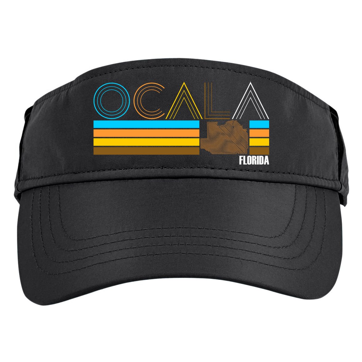 Ocala Florida Retro Adult Drive Performance Visor