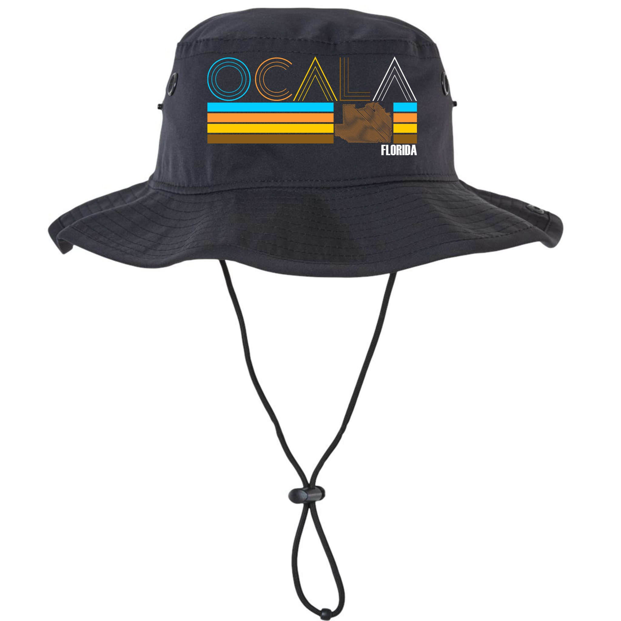 Ocala Florida Retro Bucket Hat