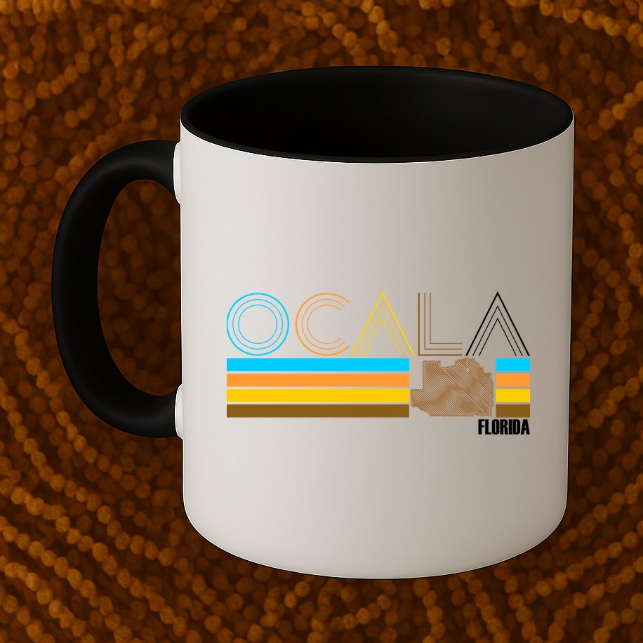 Ocala Florida Retro Mug