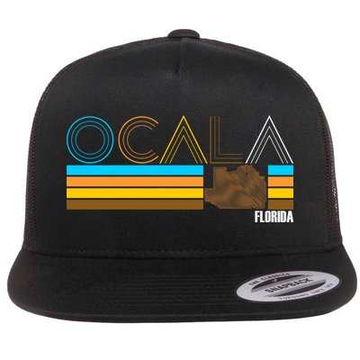 Ocala Florida Retro Flatbill Hat