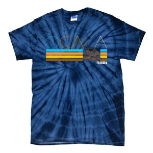 Ocala Florida Retro Tie-Dye T-Shirt