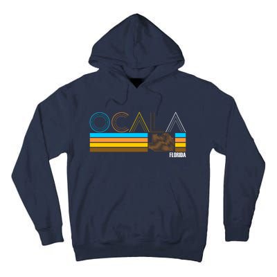 Ocala Florida Retro Tall Hoodie