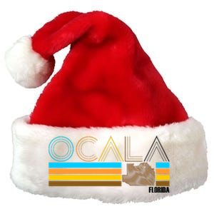 Ocala Florida Retro Premium Christmas Santa Hat