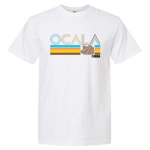 Ocala Florida Retro Garment-Dyed Heavyweight T-Shirt