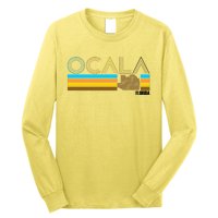 Ocala Florida Retro Long Sleeve Shirt