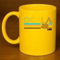 Ocala Florida Retro 11oz C Handle Ceramic Mug